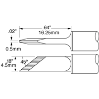 Metcal SSC-661A/SC-761A soldering iron tip